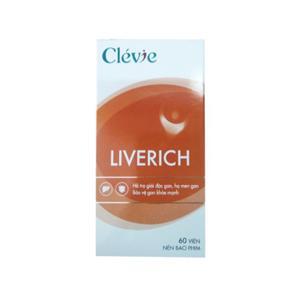 Thực phẩm chức năng Liverich giúp hỗ trợ chức năng giải độc cho gan 60 viên