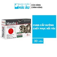 Thực phẩm chức năng Maxxhair cung cấp dưỡng chất phục hồi tóc hộp 30 viên hàng