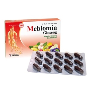 Thực phẩm chức năng Mebiomin Ginseng 30 viên