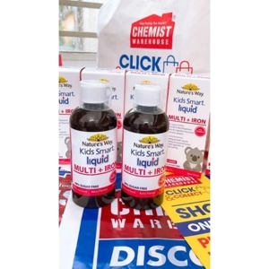 Thực phẩm chức năng Nature's Way Kids Smart sắt và vi chất 200ml