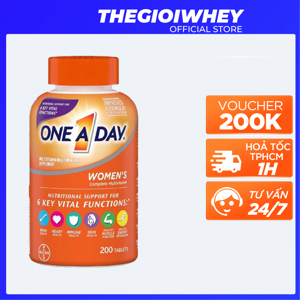 Thực phẩm chức năng One-A-Day Multivitamin Men's Health Formula - 200 viên