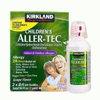Thực phẩm chức năng Siro chống dị ứng Kirkland Children’s Aller-Tec của Mỹ set 2 chai
