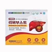 Thực phẩm chức năng Thuốc bổ gan Premium Liver Boost Hanmi 60 viên Hàn Quốc