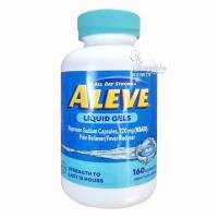 Thực phẩm chức năng Thuốc giảm đau Aleve Liquid Gels Naproxen 220mg 160 Caspsules