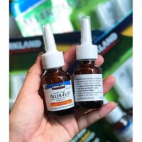 Thực phẩm chức năng Thuốc trị viêm xoang Kirkland Aller-Flo bộ 5 lọ chính hãng Mỹ