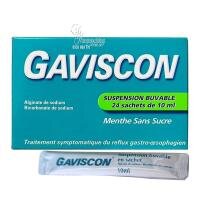 Thực phẩm chức năng Thuốc Gaviscon của Pháp trị trào ngược dạ dày hộp 24 gói