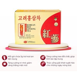 Thực Phẩm Chức Năng Trà hồng sâm KGS 150g (50 gói x 3g)