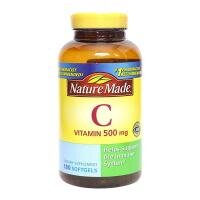 Thực phẩm chức năng Viên bổ sung Vitamin C Nature Made 500mg của Mỹ 180 viên