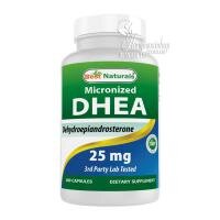 Thực phẩm chức năng Viên DHEA Micronized 25mg Best Naturals cân bằng hormone