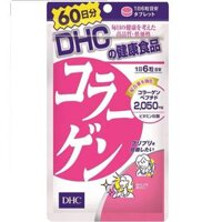 Thực phẩm chức năng viên uống đẹp da DHC Collagen 60 ngày Nhật Bản