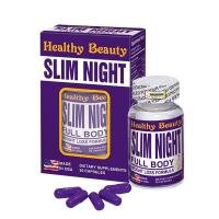 Thực phẩm chức năng Viên uống giảm cân ban đêm Slim Night Healthy Beauty 30 viên