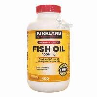 Thực phẩm chức năng Viên uống dầu cá Kirkland Signature Fish Oil 1000mg của Mỹ