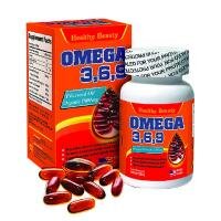 Thực phẩm chức năng Viên uống Omega 3 6 9 Flaxseed Oil Organic 1000mg 100 viên