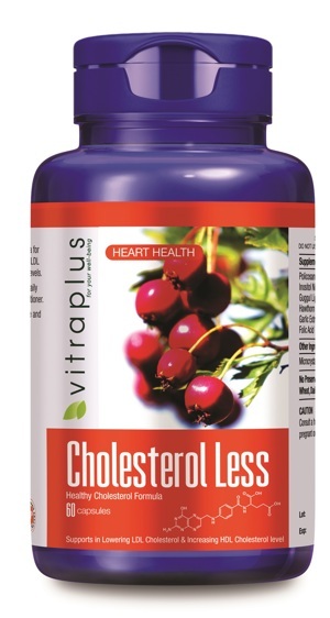 Thực Phẩm Chức Năng Vitraplus Cholesterol Less (60 Viên)