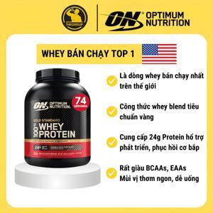 Thực phẩm chức năng Whey Gold Standard 5lbs (2.27KG)