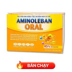 Thực Phẩm Dinh Dưỡng Cho Bệnh Nhân Suy Gan Aminoleban Oral 10 Gói X 50G
