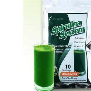 Thực phẩm dinh dưỡng chứa tảo Spirulina Spirulina System 110g