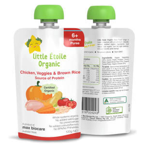 Thực phẩm dinh dưỡng rau củ Little Etoile Organic 120g