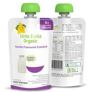 Thực phẩm dinh dưỡng rau củ Little Etoile Organic 120g