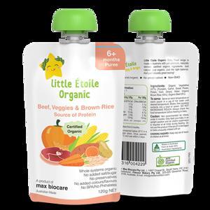 Thực phẩm dinh dưỡng rau củ Little Etoile Organic 120g
