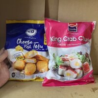 [Thực Phẩm Giá Sỉ] Combo Cua Hoàng Đế & Đậu Hủ Phô Mai EB Malaysia