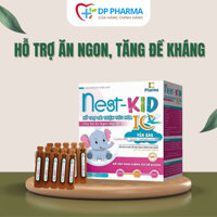 Thực phẩm hỗ trợ ăn ngon, tăng đề kháng cho trẻ Nest-KID IC hộp 20 ống, cải thiện tiêu hóa, tăng khả năng hấp thụ