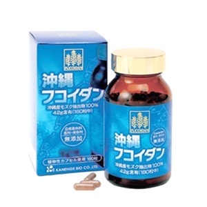 Thực phẩm hỗ trợ điều trị ung thư Fucoidan Okinawa Extract Kanehide Bio 180 viên