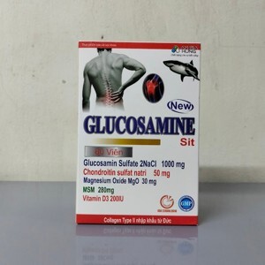 Thực phẩm hỗ trợ điều trị xương khớp Glucosamine Sit 1600mg