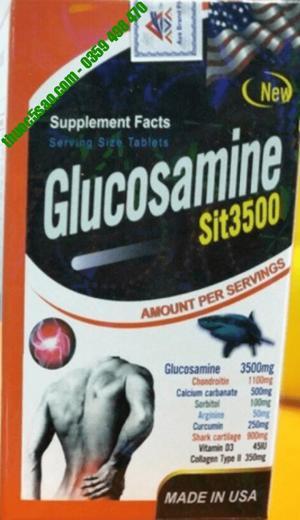 Thực phẩm hỗ trợ điều trị xương khớp Glucosamine Sit 1600mg