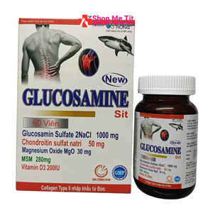 Thực phẩm hỗ trợ điều trị xương khớp Glucosamine Sit 1600mg