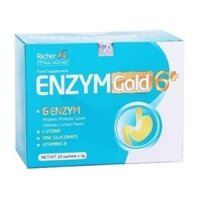 THỰC PHẨM HỖ TRỢ LÀM GIẢM CÁC TRIỆU CHỨNG RỐI LOẠN TIÊU HÓA ENZYM GOLD 6+ ( HỘP 20 GÓI )