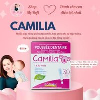 Thực phẩm hỗ trợ sức khoẻ Boiron – Muối mọc răng Camilia 30 tép – Mẹ Rofi