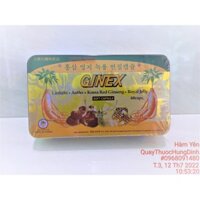 Thực Phẩm Sâm GINEX, nhập khẩu Hàn Quốc, giúp tăng cường sức khỏe