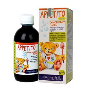 Thực phẩm Siro Appetito Bimbi - giúp trẻ ăn ngon chai 200ml