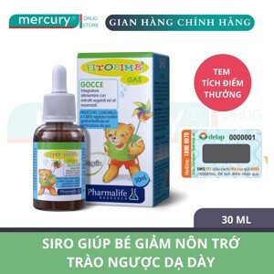 Thực phẩm Siro Gas BimBi 30ml - Cho trẻ nôn trớ, khó tiêu