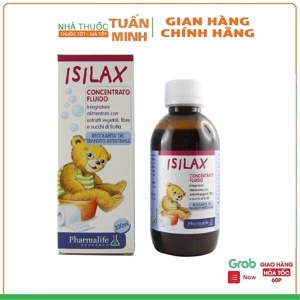 Thực phẩm Siro ISILAX Bimbi Pharmalife - hỗ trợ tiêu hóa chống táo bón