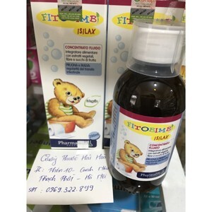 Thực phẩm Siro ISILAX Bimbi Pharmalife - hỗ trợ tiêu hóa chống táo bón