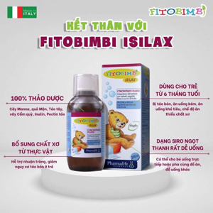 Thực phẩm Siro ISILAX Bimbi Pharmalife - hỗ trợ tiêu hóa chống táo bón