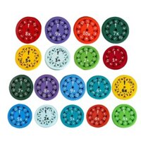 Thực tế toán học Fidget Spinner Số Đồ chơi Spinner giác quan 9 chiếc Trò chơi trò chuyện nhân tạo Đồ chơi Fidget Trò chơi toán học Đồ chơi bàn cho trẻ em Học sinh ewoekvn