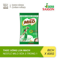 Thức uống lúa mạch Nestlé Milo (Bịch 600g/ Hủ 400g)