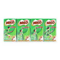 Thức Uống Lúa Mạch Uống Liền Milo Nestlé Lốc 4 Hộp x 115ml