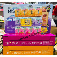 Thức uống sữa trái cây TH true JUICE milk MISTORI Vị Nho/Cam/Dâu Thùng 48 Hộp x 110ml