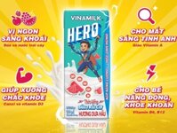 Thức Uống Sữa Trái Cây Vinamilk Hero Vị Dưa Hấu - Hộp 180ml