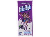 Thức Uống Sữa Trái Cây Vinamilk Hero Vị Nho - Hộp 180ml
