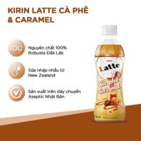 Thức uống thiên nhiên pha sữa Kirin Latte cà phê & caramel 345ml
