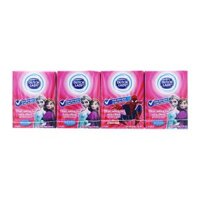 Thức Uống Từ Sữa Chua Lên Men Tự Nhiên Vị Dâu Dutch Lady Lốc 4 Hộp x 110ml