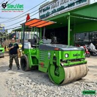 Thuê Tháng Xe lu rung 4 tấn Nhật Bản (Sakai, Hitachi, Bomag...)