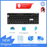 Thunderobot KT78 GAMING MAGNETIC SWITCH KEYBOARD WIRED KẾT NỐI ĐẦY ĐỦ KHÓA HOT SWIP GAMEING MECHANICAL KEYBOARD 8K