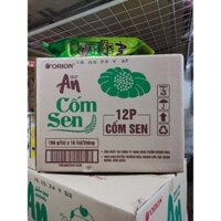 Thùng 10 gói bánh gạo nướng An Cốm Sen Orion ( 168g x 10 gói )