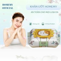 Thùng 10 gói khăn ướt 80 tờ HomeMy 600 gram,khăn ướt không mùi